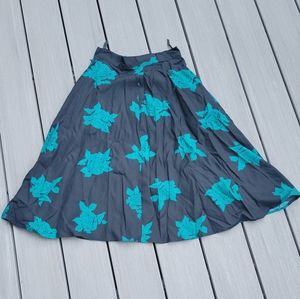Condor beautiful black/teal skirt size 8
